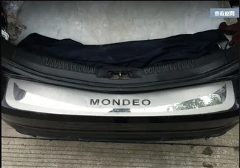 Auto stiil Ford Mondeo alates 2007-2012 auto osad roostevabast terasest tagumise kaitseraua Kaitsekile Aknalaud Turvise Plaat Trunk Trim