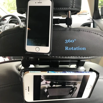 Auto tagaistmed Omanik 4 Kuni 11 Tolline Telefon Tahvelarvuti Hoidik 360 Kraadi Pöörlevad Tablett Auto Omanik iPad iPhone Tablett Seisab