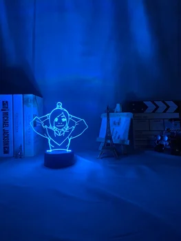 Avatar Ty Lee 3d Lamp Akrüül Led Night Light Avatar Viimati Airbender Lapsed Laps Magamistuba Decor Nightlight Kingitus