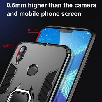 Aveuri Telefoni Puhul Huawei Honor 8X MAX 6X 10 Lisa 10 Coque Sõrme Sõrmus tagakaas Huawei Mate 20 Lite 10 20 Lite Nova 3i