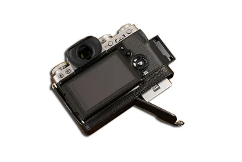 AYdgcam naturaalsest Nahast kaamerakott Pool Kotti Bodysuit Jaoks Fujifilm XT3 XT3 Fuji X-T3 Käsitsi valmistatud Kaamera Kott