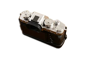 AYdgcam naturaalsest Nahast kaamerakott Pool Kotti Bodysuit Jaoks Fujifilm XT3 XT3 Fuji X-T3 Käsitsi valmistatud Kaamera Kott