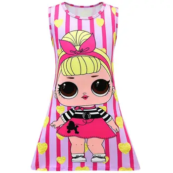 Baby Kids Tüdruk Sleepwear Printsess Lol Kleit Pidžaamad Nightwear Nightgowns Väikelapse Tüdrukute Kleidid Moana Lol Jõulud Riided