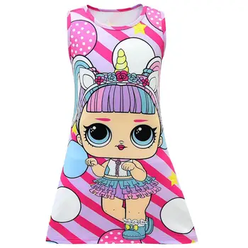 Baby Kids Tüdruk Sleepwear Printsess Lol Kleit Pidžaamad Nightwear Nightgowns Väikelapse Tüdrukute Kleidid Moana Lol Jõulud Riided