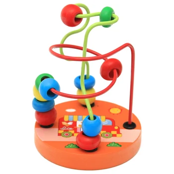 Baby Väikelapse Haridus-Armas Loomade Ring helmed Lapsed Mänguasjad Vastsündinud Laste Hällid Jalutuskäru Mobiil Montessori 9*11cm