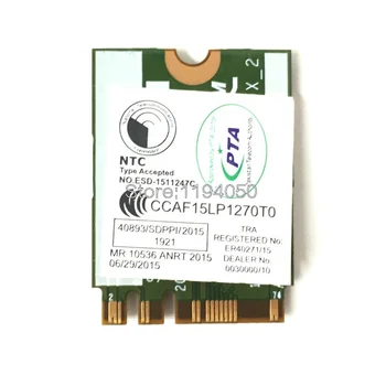BCM94350ZAE DW1820A 802.11 AC 867Mbps bcm94350 M. 2 NGFF Wi-Fi Traadita võrgu kaart on parem kui bcm94352z dw1820