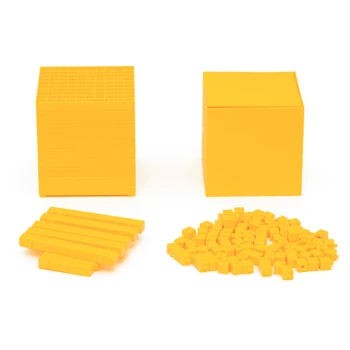 Beebi Mänguasjad Montessori Matemaatika Koma Sümbolid Decimalism Cube Seatud Õppe-Haridus Mänguasjad Väikelastele Juguetes Brinquedos
