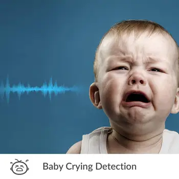 Beebimonitor Wifi Turvalisuse Kaamera AI Powered Lapsehoidja Ekraan kahesuunaline Audio Beebi Nutt Avastamise Öise Nägemise
