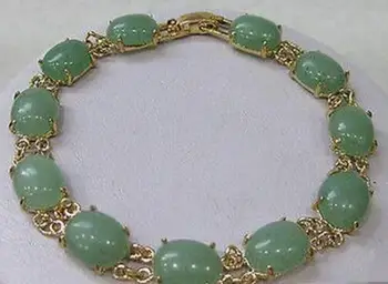 Bijoux fantaisie livraison gratuite ewelry pierre hp-de vert pierre käevõru AAA stiilis Trahvi jewe Üllas pierre naturelle