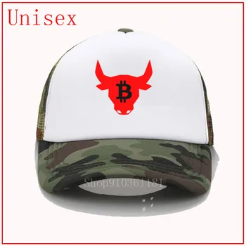 Bitcoin Bulls caps naiste trump müts baseball cap naiste isa mütsid meestele päike mütsid naistele must kopp müts naiste paigaldatud müts