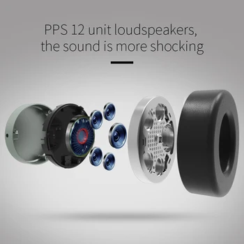 Bluedio Bluetooth kõrvaklapid Juhtmeta peakomplekti V2 Võidu 2 mikrofoniga PPS12 juhtide bluetooth-5.0 iphone xiaomi huawei