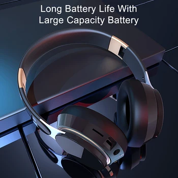 Bluetooth Kõrvaklappide Tõsi, Stereo Kõrvaklapid BT 5.0 Kokkupandav Music Headset Koos Mic Mobile Iphone Xiaomi Sumsamg Tablett 2020