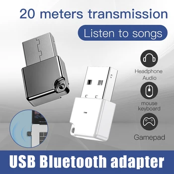 Bluetooth-Saatja-Vastuvõtja Traadita USB-Bluetooth 4.0 Bluetooth Adapter Sülearvuti, Lauaarvuti, NK-Uudised