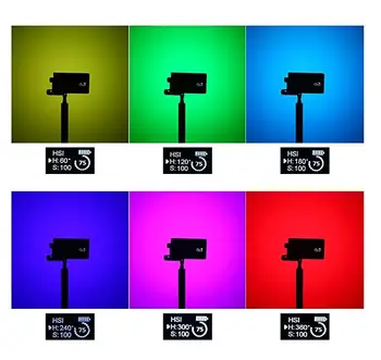 Boling BL-P1 RGB LED Video Valgus, 2500K-8500K Juhitava Kaamera Fotograafia Valgustus Video Studio DSLR Kaamera Valgust Vlog