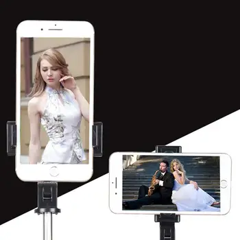 Broodio 3 in 1 Juhtmevaba Bluetooth Selfie Stick Mini Statiiv Pikendatav Monopod Universaalne iPhone 11 Samsung S10 Huawei P30