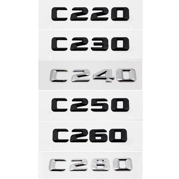 C230 C220 C240 C250 C260 C280 Plastist Metallist Embleem jaoks Mercedes-benz AMG W204 W211 W163 Originaal Kleebis Auto Embleem Tarvikud
