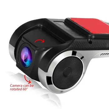 Car DVR Kaamera, Android USB-1080P-HD-Car-Digital-Video-Recorder Videokaamera Peidetud Öise Nägemise Kriips Cam 170° lainurk Registripidaja