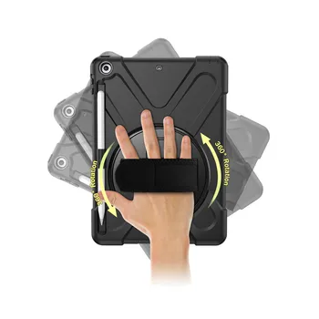 Case For iPad on 9,7 tolline 6. Põlvkonna 2018 2017 Kate Pliiatsi Hoidja iPad 9.7 A1893 Lapsele Ohutu Põrutuskindel Armor kate+Klaas+Pliiats