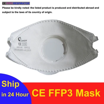 CE FFP3 Näo Mask Peapael Peakatet Suu Valved FFP3 Ühekordselt fpp3 Maskid Viiruse Kaitse Respiraator FFP3Mask