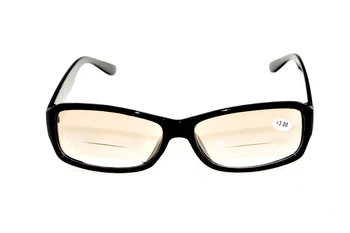Clara Vida KAKS PAARI Musta raami madalad pruunid kalle antiblue ray bifocal multifocal mehed naised lugemise prillid +1 +1.5 kuni +4