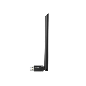 COMFAST Tasuta juht usb-wifi-wireless PC võrgu kaart, 150Mbps Mini wifi adapter koos 6dBi antenn WPS ühe võtmega krüptimine