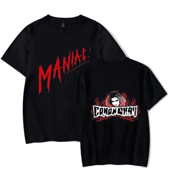 Conan Hall Tshirt O-Kaeluse Lühikesed Varrukad Naiste Meeste Tshirts Unisex Streetwear Harajuku Tee 2020 Sotsiaal-Star Mood Riided