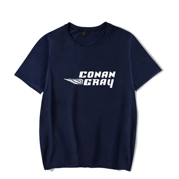 Conan Hall Tshirt O-Kaeluse Lühikesed Varrukad Naiste Meeste Tshirts Unisex Streetwear Harajuku Tee 2020 Sotsiaal-Star Mood Riided