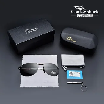 Cookshark 2020 uued päikeseprillid meeste päikeseprillid polariseeritud sõidu sõidu hipster prillid