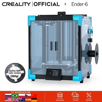 CREALITY 3D Printer Uus Core-XY Ender-6 Suur Trükkimine, 250*250*400MM Vaikne emaplaadi Karborund klaas prindi voodi Jätkamine