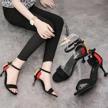 Cresfimix vrouwen sandalen naiste mood magus kõrge kvaliteet kõrge kontsaga sandal kingad lady armas kevad & suvi sandaalid a5034