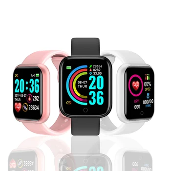 D20 Smart Watch Naised Mehed Sport Digitaalse Smart Bänd Südame Löögisageduse Monitor vererõhu Fitness Tracker Käevõru Android ja IOS