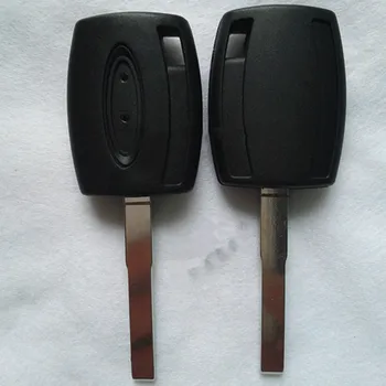 DAKATU Logoga Ford Fiesta, Mondeo Focus C-Max, S-Max, Galaxy Transponder Remote Key Shell Juhul Tühi Fob (Saab paigaldada chip)
