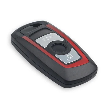 Dandkey Smart Remote Key Shell Fob-Võtmeta avamis-BMW F CAS4 5 Seeria 7 Seeria Asendamine 3/4 Nupud Smart Key Juhul Katta HU100R