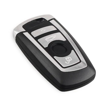 Dandkey Smart Remote Key Shell Fob-Võtmeta avamis-BMW F CAS4 5 Seeria 7 Seeria Asendamine 3/4 Nupud Smart Key Juhul Katta HU100R