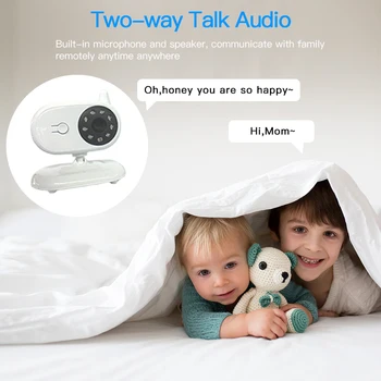 DANMINI beebimonitor 850M 3,5-Tolline LCD Järelevalve Turvalisuse Lapsehoidja Traadita Jälgida Kaamera Audio Rääkida Night Vision Video
