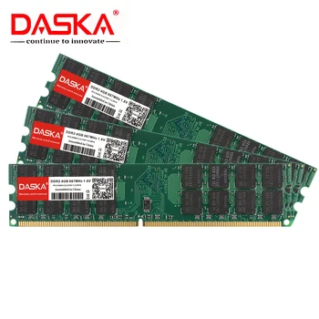DASKA DDR2 4GB 800MHz Ram PC2-6400 Mälu Desktop Dimm Lihtsalt AMD 8GB(4GBx2Pcs) 240Pin NON-ECC Kõrge Ühilduvuse