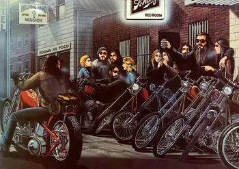 David Mann Ghost Rider Seina Kleebis Silk Poster Art Kerge Lõuend Kodu Kaunistamiseks