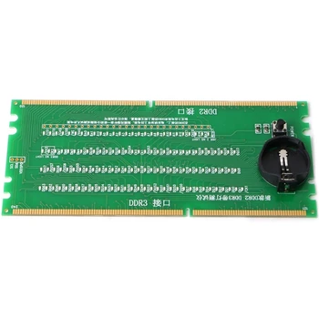 DDR2 ja DDR3 on 2 in 1 Valgustatud Tester Tuli Lauaarvuti Emaplaadi Integreeritud Vooluringid