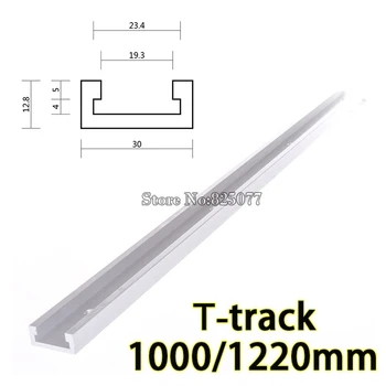 DHL 2TK 1000mm (40inch) Standard Alumiiniumist T-lood Mitra Track/Pesa Ruuteriga Tabel Bänd Nägi T-lood KF867