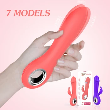 Dildo Vibraatorid naistele Küülik Vibraator AV Magic wand pehmest Silikoonist G-Spot Kliitori Stimulaator Tupe Massager täiskasvanud sugu mänguasjad