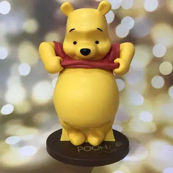 Disney Karupoeg Puhh 22cm Tegevus Joonis Anime Teenetemärgi Kogumise Figuriin Mänguasi mudel lastele kingitus kasti