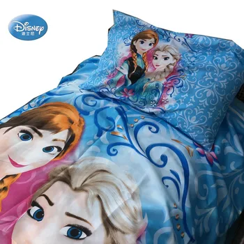 Disney Külmutatud Elsa Anna lumivalgeke Tuhkatriinu Printsess 3D-Voodipesu Komplekt Laste Tüdrukute Voodipesu tekikott Magamistuba Decor