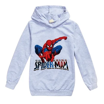Disney Multikas Ämblikmees Laste Hupparit Dressipluus Lapsed Pullover Tops Poisid Tüdrukud 3D Spiderman Trükitud Riided, Kevadel Sügisel