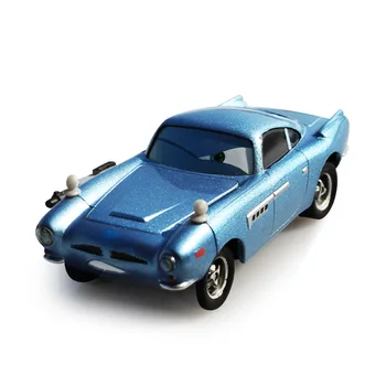 Disney Pixar Cars 2 3 Finn McMissile lennata pomm Diecast Metal sulamist Mänguasja Auto mudel lastele 1:55 Lahti Brand New Laos