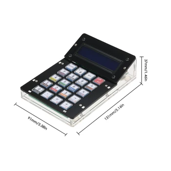 DIY Calculator Counter Elektroonika Komplekt koos Akrüül Juhul, LCD-Ekraan, Multi-purpose Elektrooniline Kalkulaator Counter Computing
