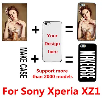 DIY Personaliseeritud custom foto nimi Kohandada trükkimine oma disaini pilt kaane puhul, Sony Xperia XZ1