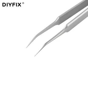 DIYFIX Täpsusega Pintsetid Ultra Õhuke antistaatik Tangid Klippe Ehted Elektrooniline Osa, Kellel Korjamine Remont Käsi Tööriist