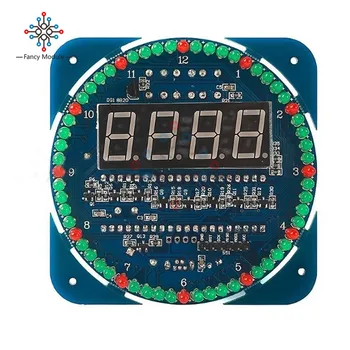 DS1302 Digitaalne LED Ekraan Moodul Alarm Elektrooniline digitaalkell LED näidik SCM-Õppe Juhatuse 5V Pöörleva DIY Kit