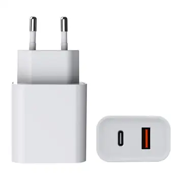 Dual PD 20W Kiire Laadija USB-C Laadija Juhtme Power Adapter Laadija Smart Phone, iPhone 12