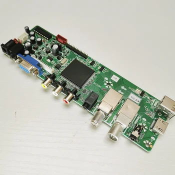 DVB-S2, DVB-T2 Digitaalse Signaali ATV Vaher Juhi LCD Remote Control Board Käivitaja Universaalne Dual USB QT526C 7 Võti